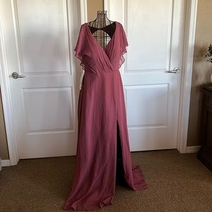 Azazie, Desert Rose color, size 10